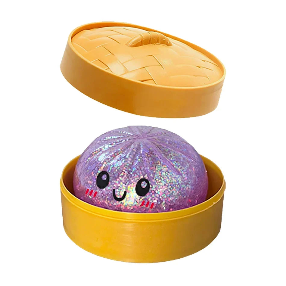 Glitter Dumpling Stress Squeeze