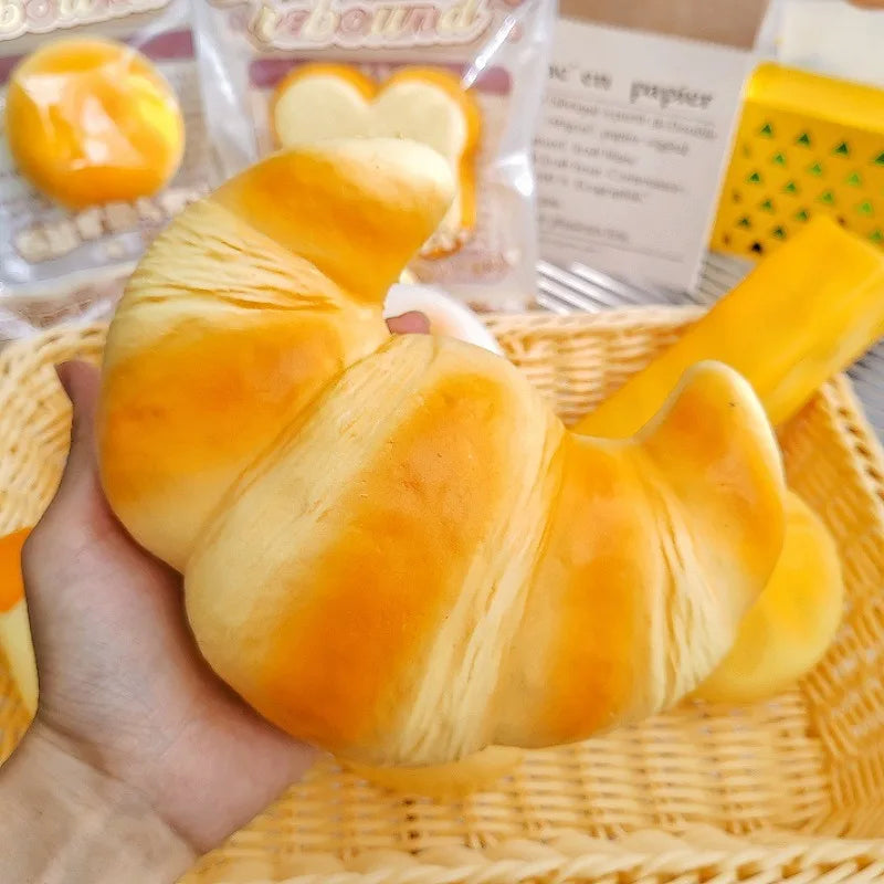 Soft Croissant Stress Reliever