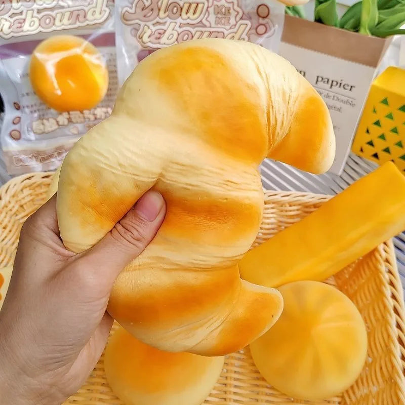 Soft Croissant Stress Reliever